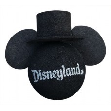 Mickey Wedding GROOM Black Top Hat Antenna Topper / Desktop Bobble Buddy 